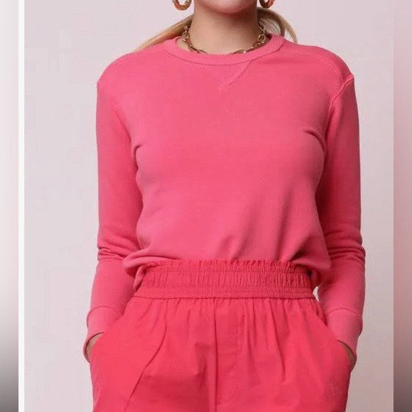 A.L.C coral pink sweatshirt size small EUC - Picture 1 of 6